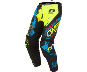Pantalones De Motocross O'Neal Element Attack Para Hombre - Ajuste Holgado, Tejido Transpirable Y Cintura Ajustable