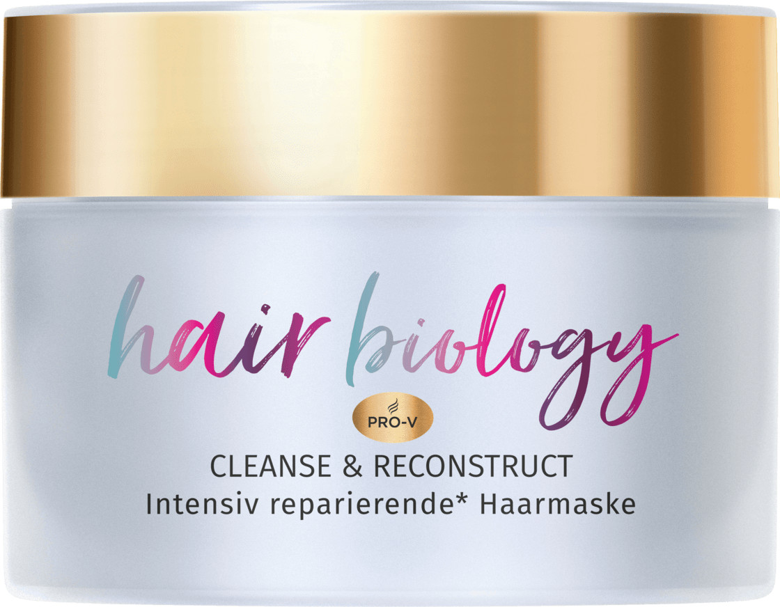 Pantene Pro-V Hair Biology Cleanse & Reconstruct Hair Mask (160 ml)