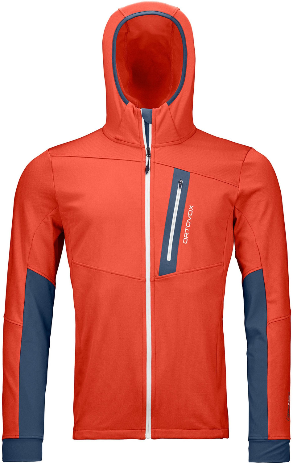 Ortovox Fleece Light Tec Hoody M ab 114,60 ORTOVOX Herren Fleece Light Tec Kapuzenjacke, Crazy Orange