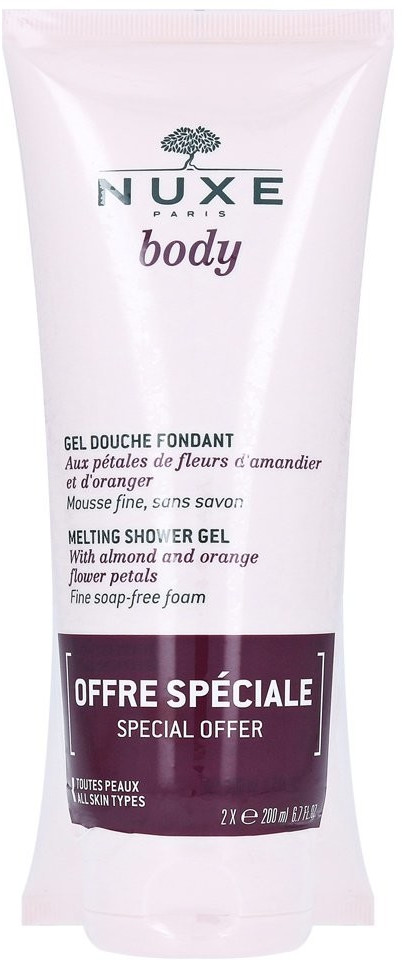 NUXE Body Gel Douche Fondante Duo (2x200ml)