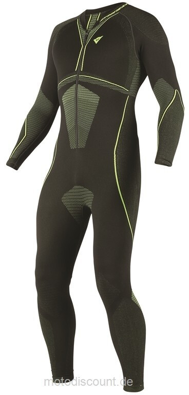Dainese Combinaison D-Core Dry 1 pièce noir/jaune