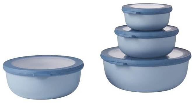 Rosti Mepal Cirqula Set low 4 pcs Nordic Blue
