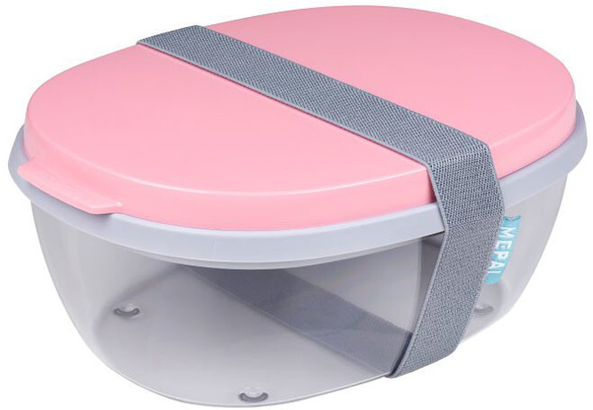 Rosti Mepal Ellipse Salat Box Nordic Pink