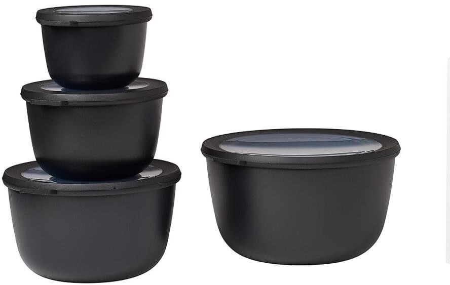 Rosti Mepal Cirqula Set high 4 pcs Nordic Black