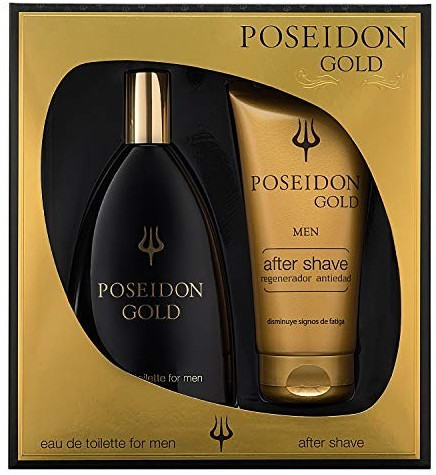 Instituto Español Poseidon Gold Set (EdT 150 ml + Aftershave 150 ml)