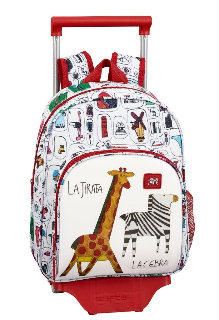 Safta Wheeled Satchel Algo de Jaime 34 cm