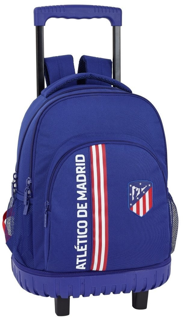 Safta Wheeled Satchel At. Madrid in blue 45 cm