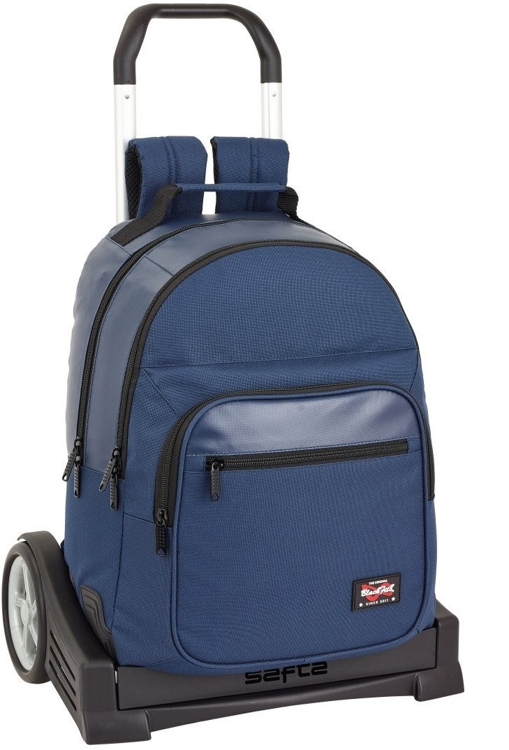 Safta Wheeled Satchel evolution Blackfit8 navy blue 42 cm