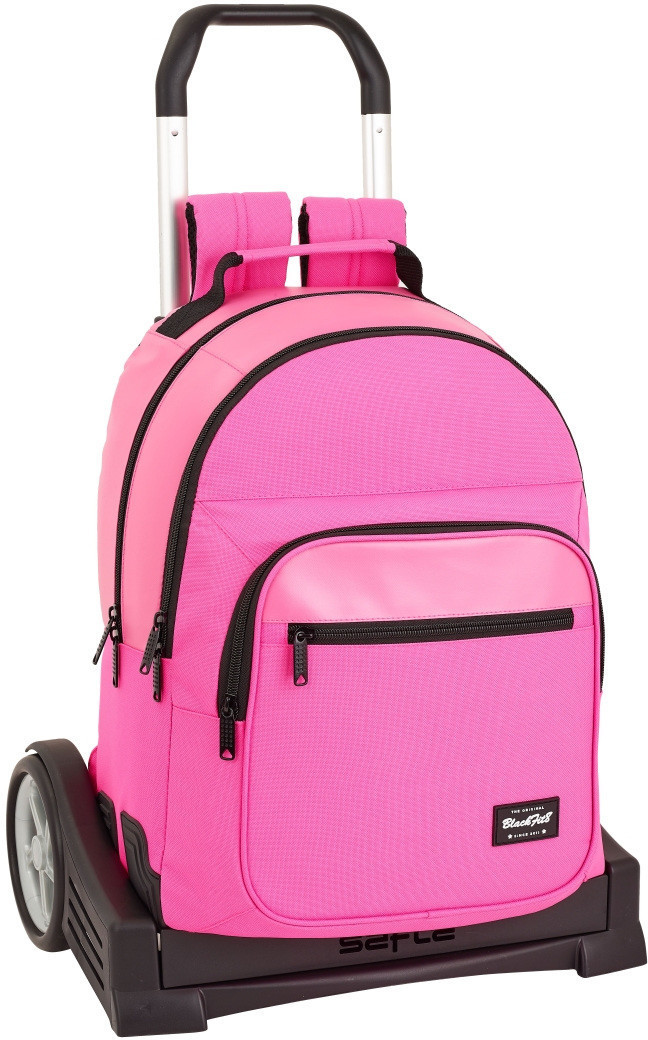 Safta Wheeled Satchel evolution Blackfit8 pink 42 cm