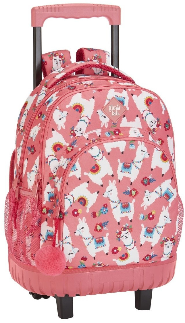 Safta Wheeled Satchel Glowlab llama 45 cm