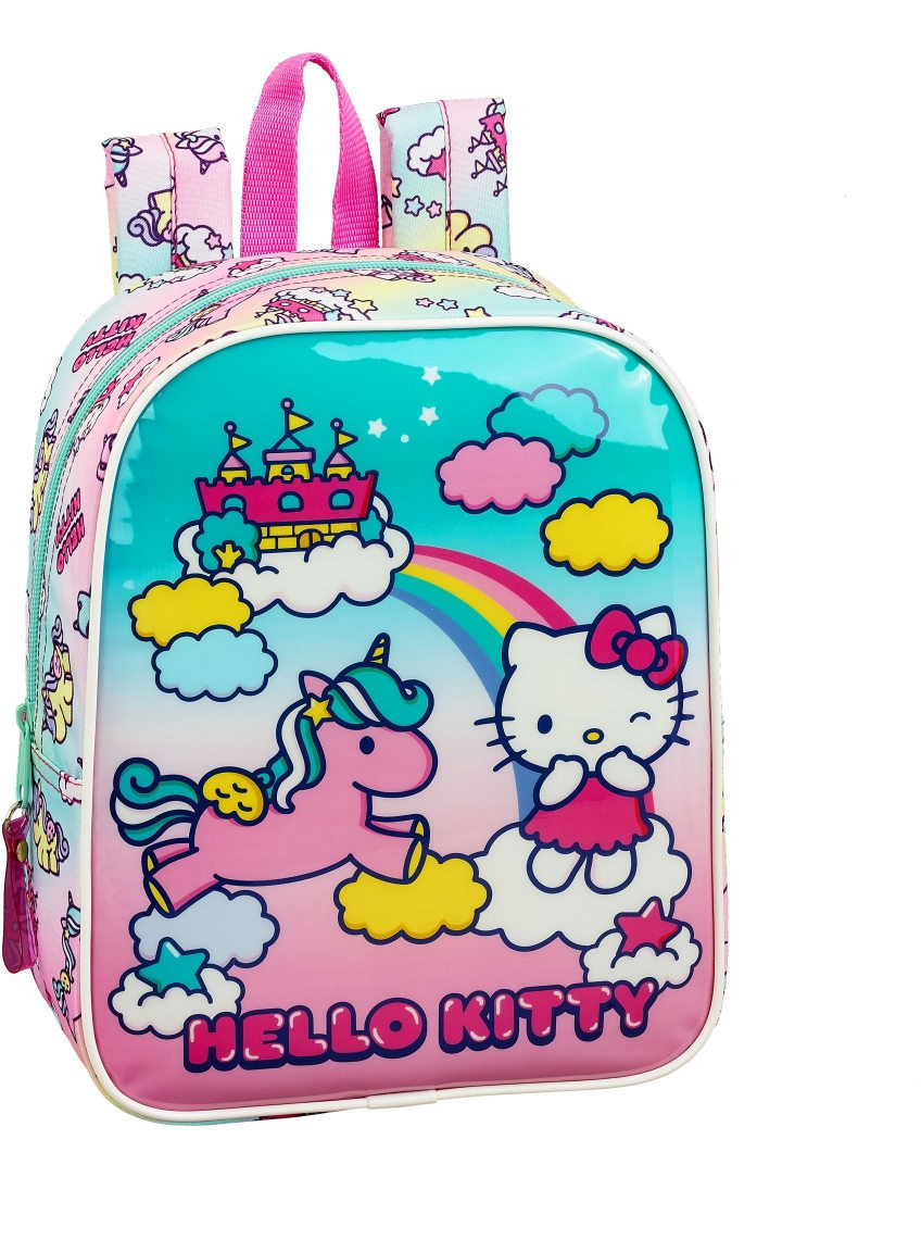 Safta School Backpack Hello Kitty candy unicorns 27 cm