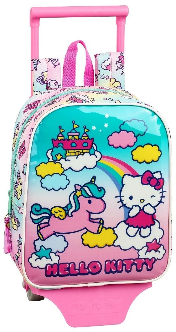 Safta Wheeled Satchel Hello Kitty candy unicorns 28 cm
