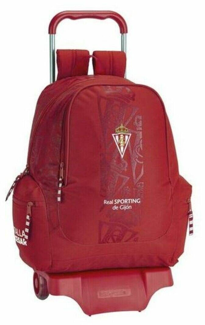 Safta Wheeled Satchel Sporting Gijón 42 cm
