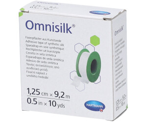 OMNISILK Fixierpflaster Kunstseide 2,5 Cm X 5 M – Hochwertiger Verbandstoff, Medizinisches Pflaster