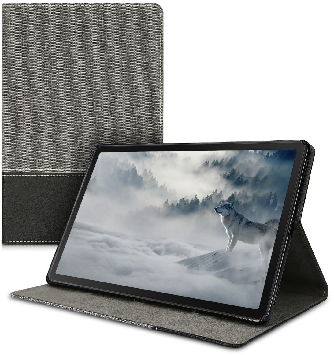 kwmobile Case Galaxy Tab S5e grey/black