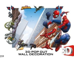 Walltastic Wandsticker Marvel Avengers Spider Man 3d Pop Out Wall Decoration Mehrfarbig Ab 28 99 Preisvergleich Bei Idealo De