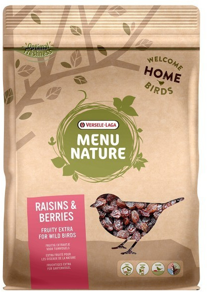 Versele-Laga Menu Nature Raisins & Berries 600g