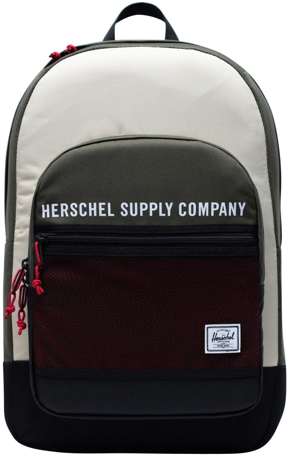 Herschel Kaine Backpack dark olive/overcast/black/red