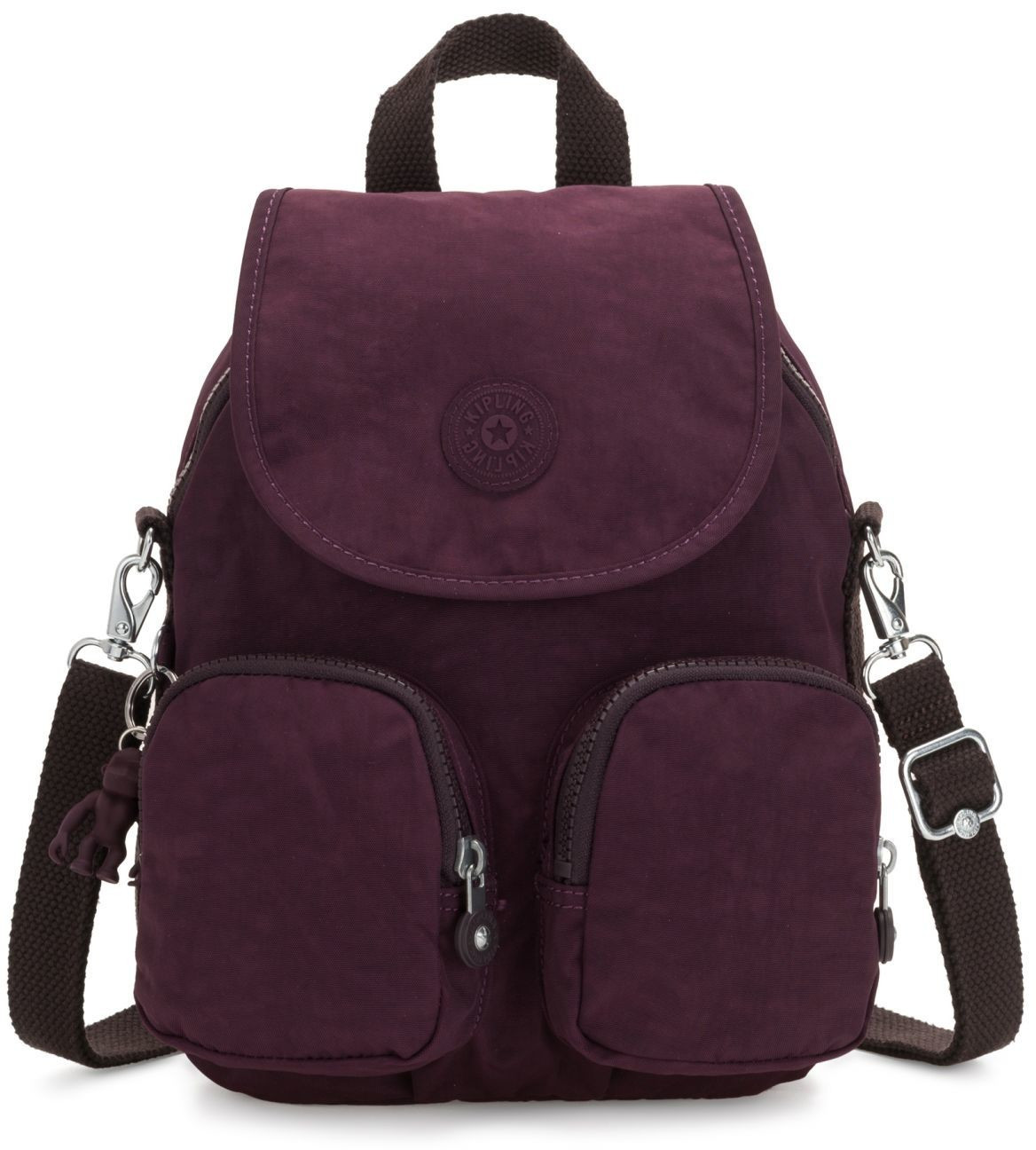 Kipling Firefly Up Medium dark plum