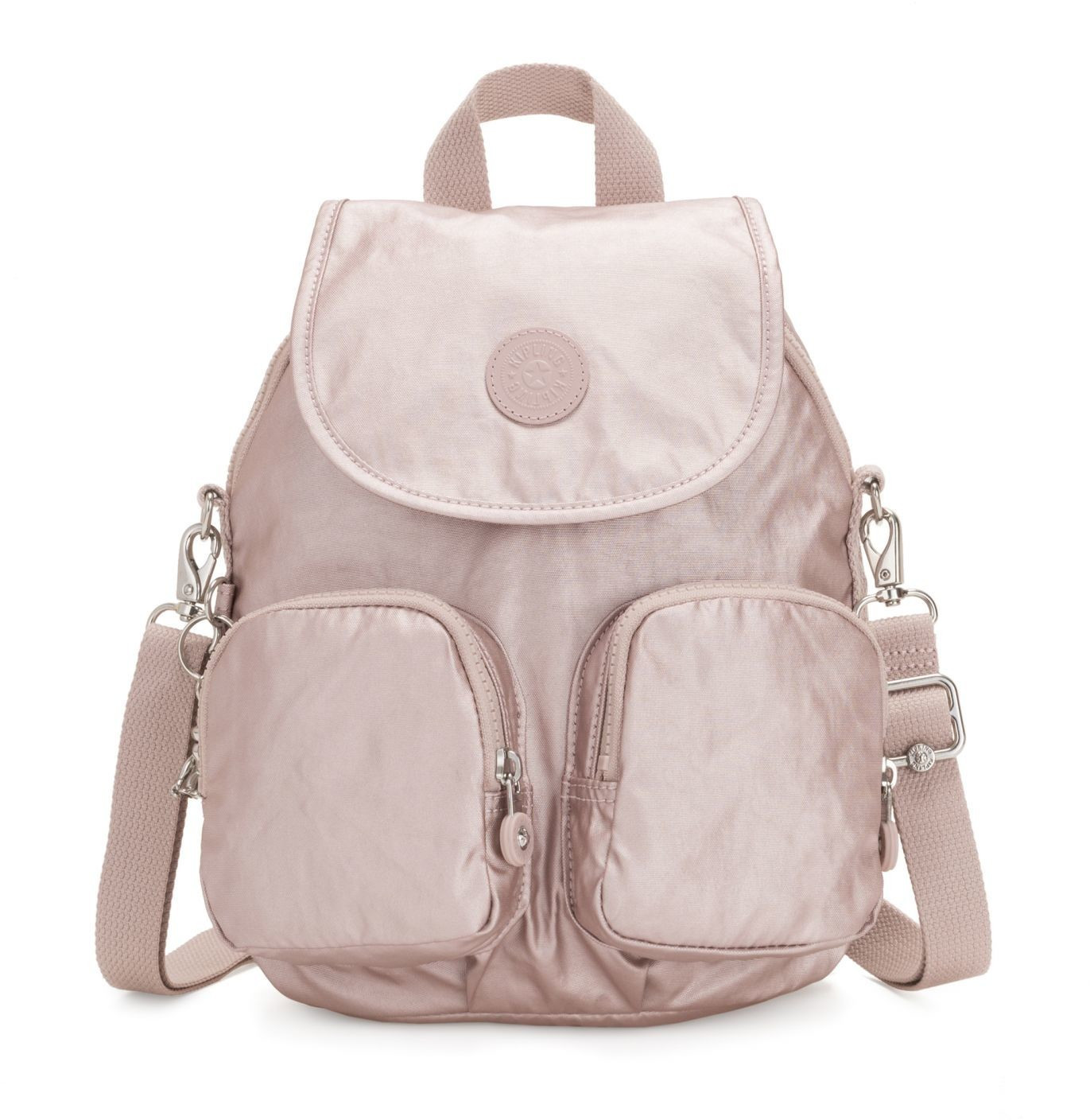 Kipling Fireup Fly (K23512) metallic rose