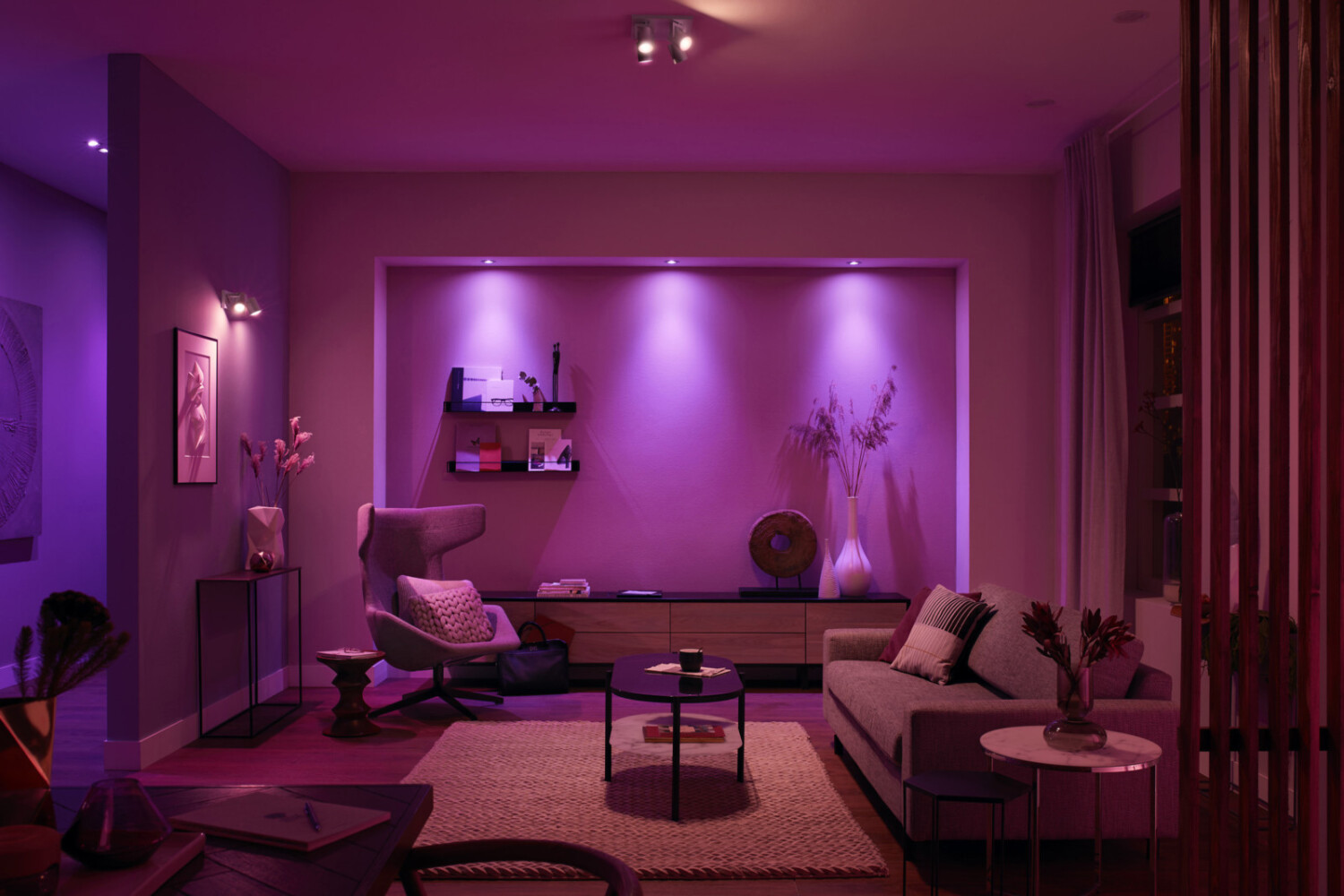 Glass,Synthetics & Metal Philips Hue white ambiance GU10 at best price in  Bhubaneswar