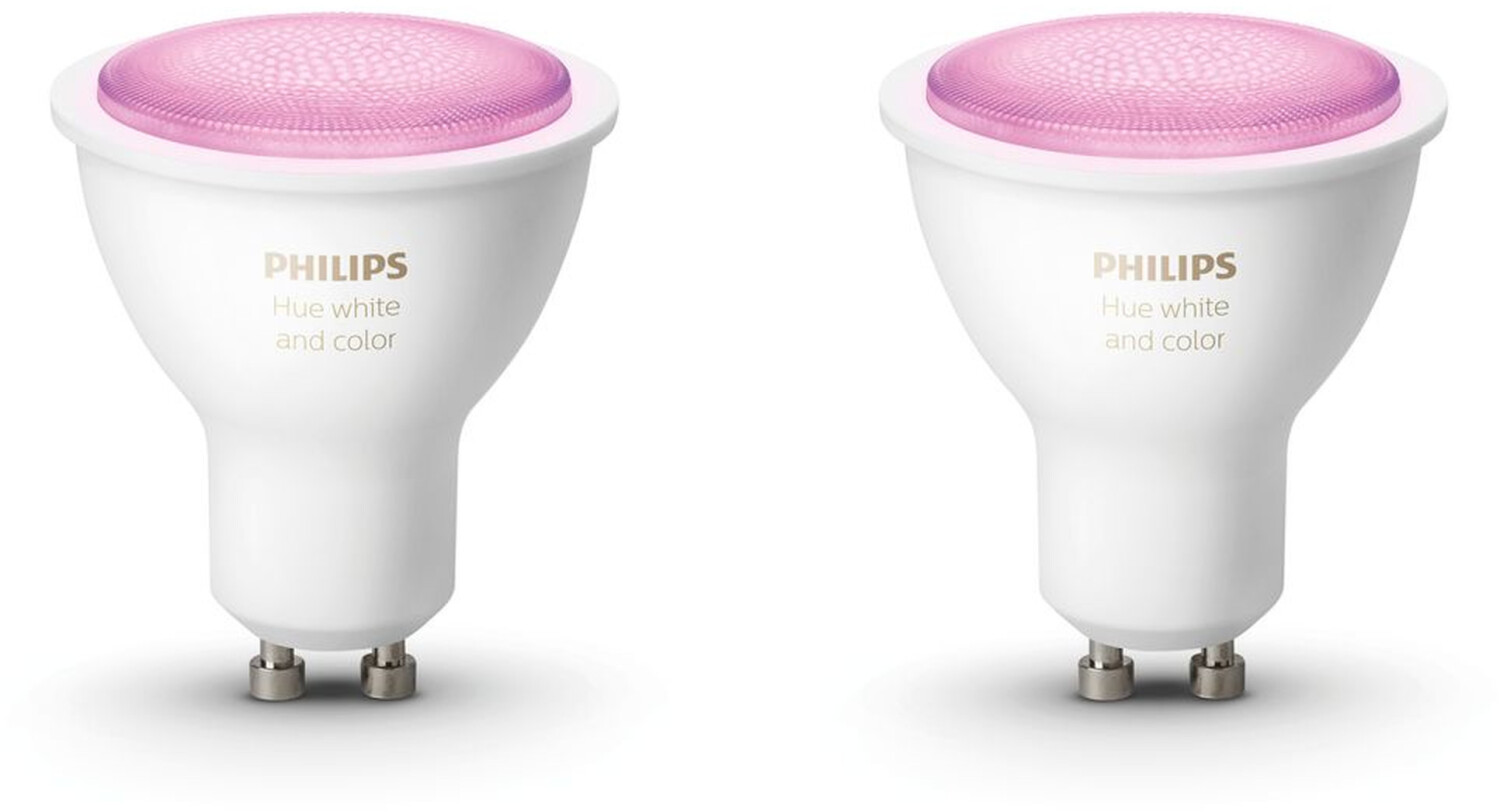 Philips Hue GU10 RGB & White LED Smart Light Bulb 4.3W 350lm 3