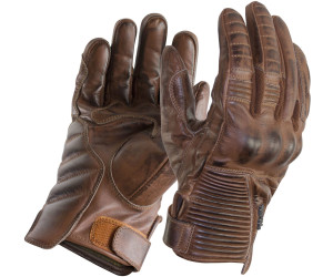 Trilobite cafe señora guantes de cuero-marrón 