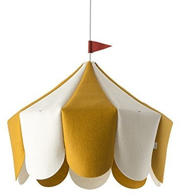 BUOKIDS Lampe chapiteau jaune