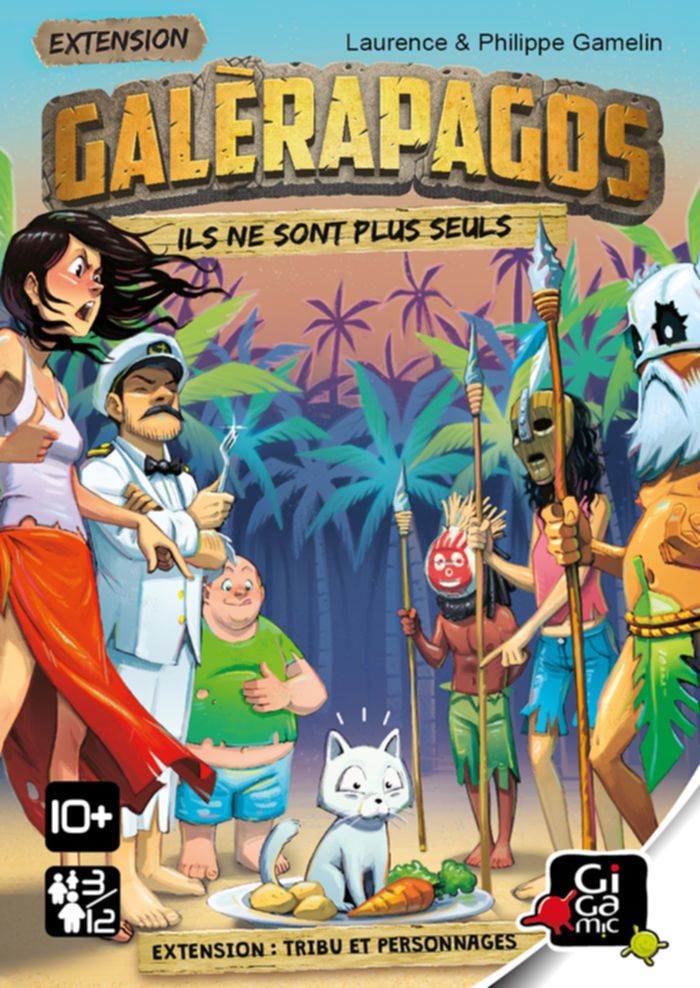 Galèrapagos : tribu et personnages