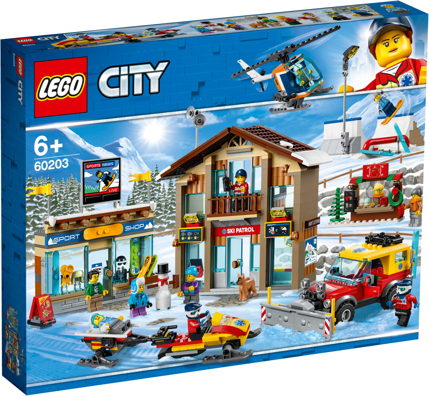 Soldes LEGO City La station de ski (60203) 2024 au meilleur prix sur