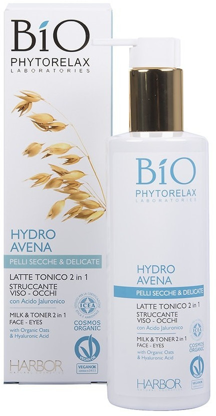 Photos - Other Cosmetics Phytorelax Hydro Avena - Milk & Toner 2 in 1 Face Eyes  (200 ml)