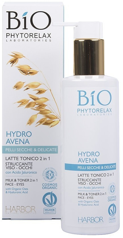 Phytorelax Hydro Avena - Milk & Toner 2 in 1 Face Eyes (200 ml)