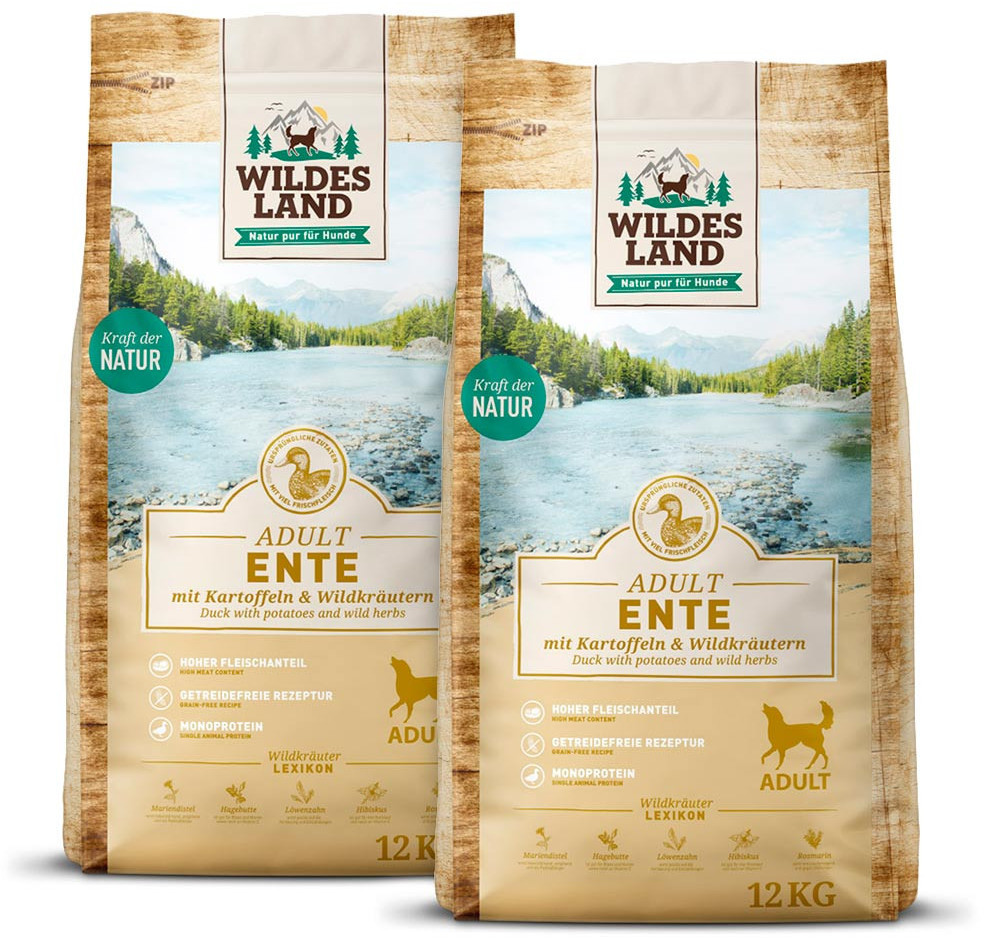 Wildes Land Croquettes pour chien 12kg Wildes Land Croquettes pour chien 12kg