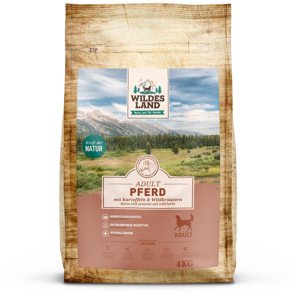 Wildes Land Croquettes pour chien 4kg Wildes Land Croquettes pour chien 4kg