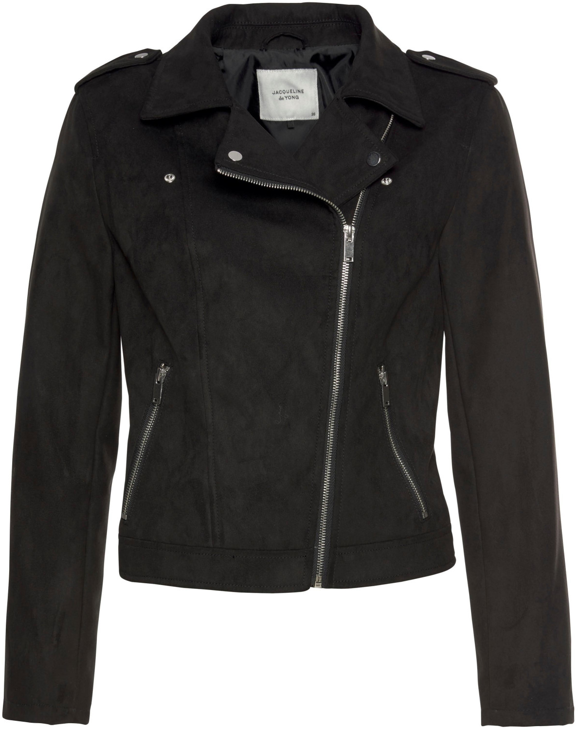 Jacqueline de Yong Inu Short Faux Suede black