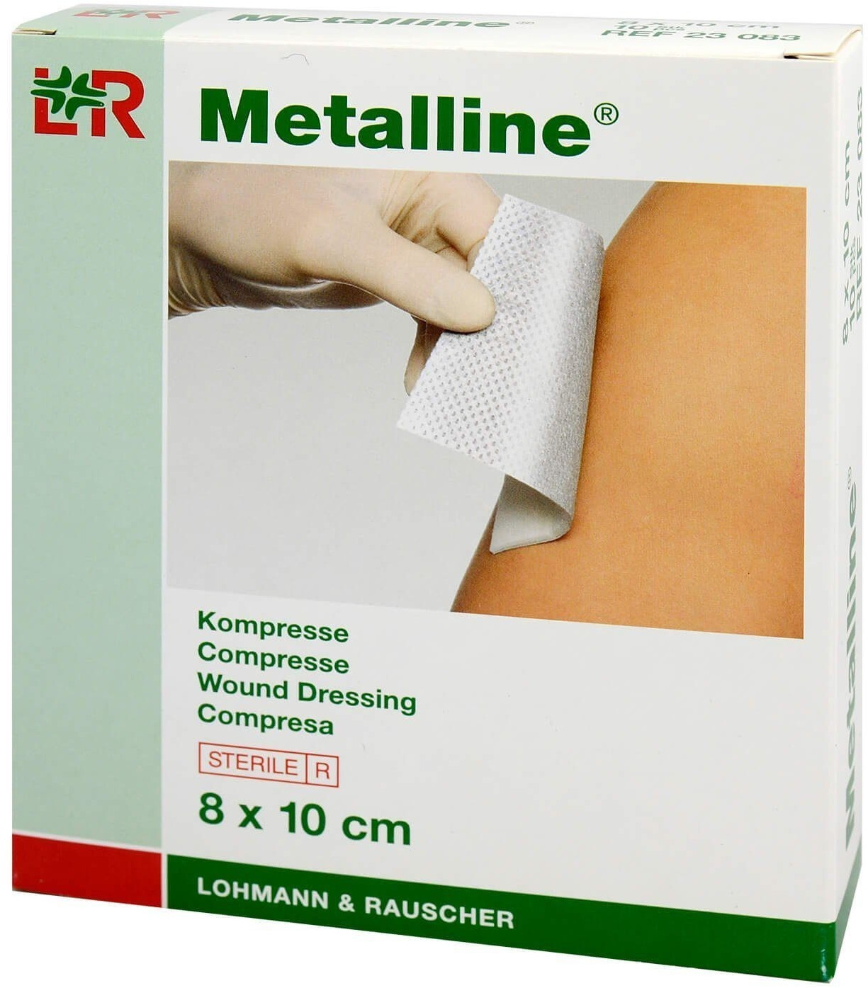Lohmann & Rauscher Metalline compresses 8 x 10 cm sterile (10 pcs.)