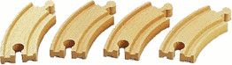 Brio Petites courbes 90mm (33337)