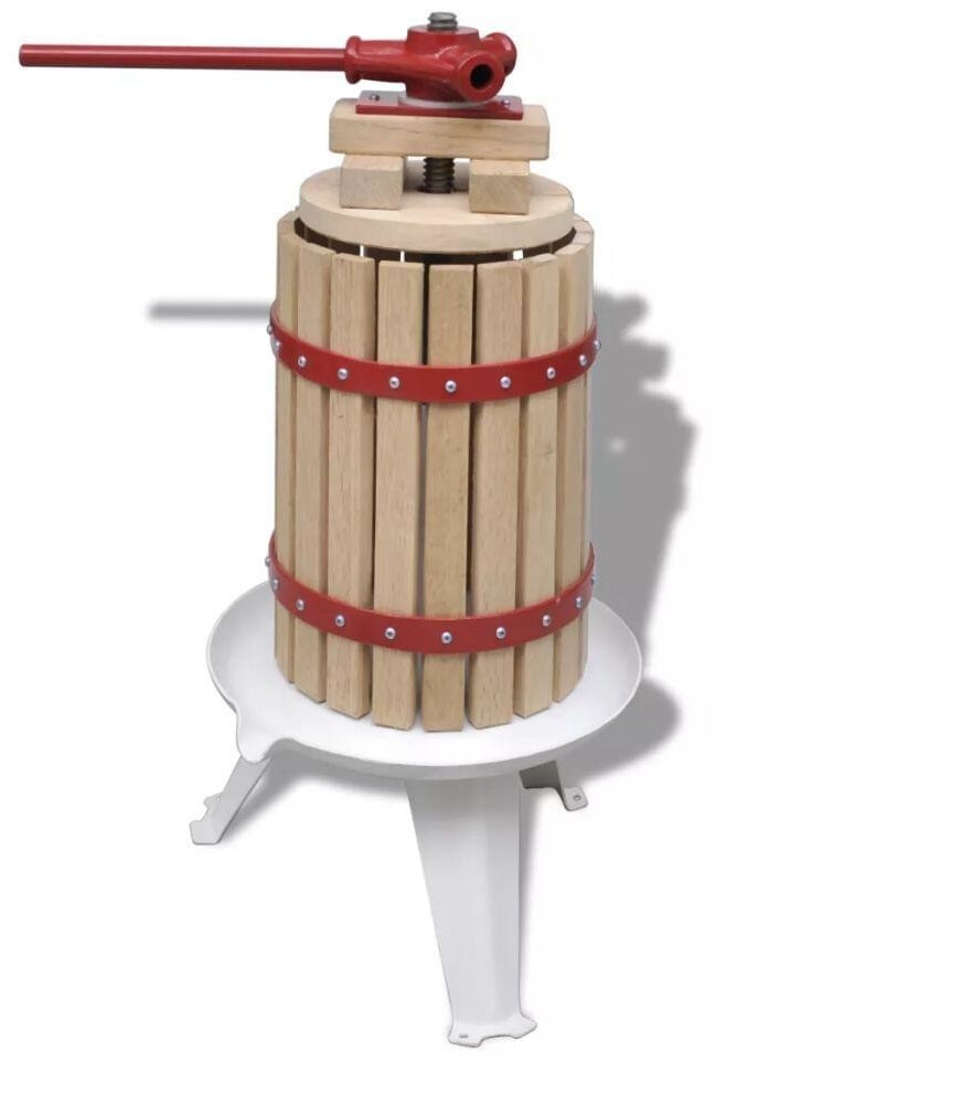 VidaXL Presse à fuits et à vin 6 L