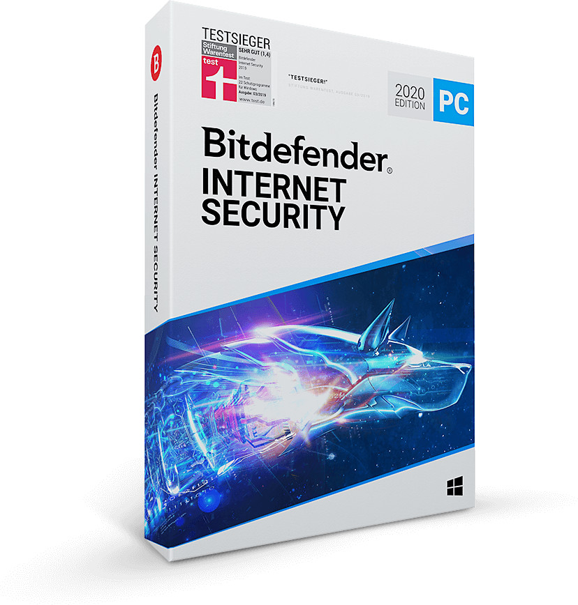 Photos - Software BitDefender Internet Security  (1 Year) (3 Devices)