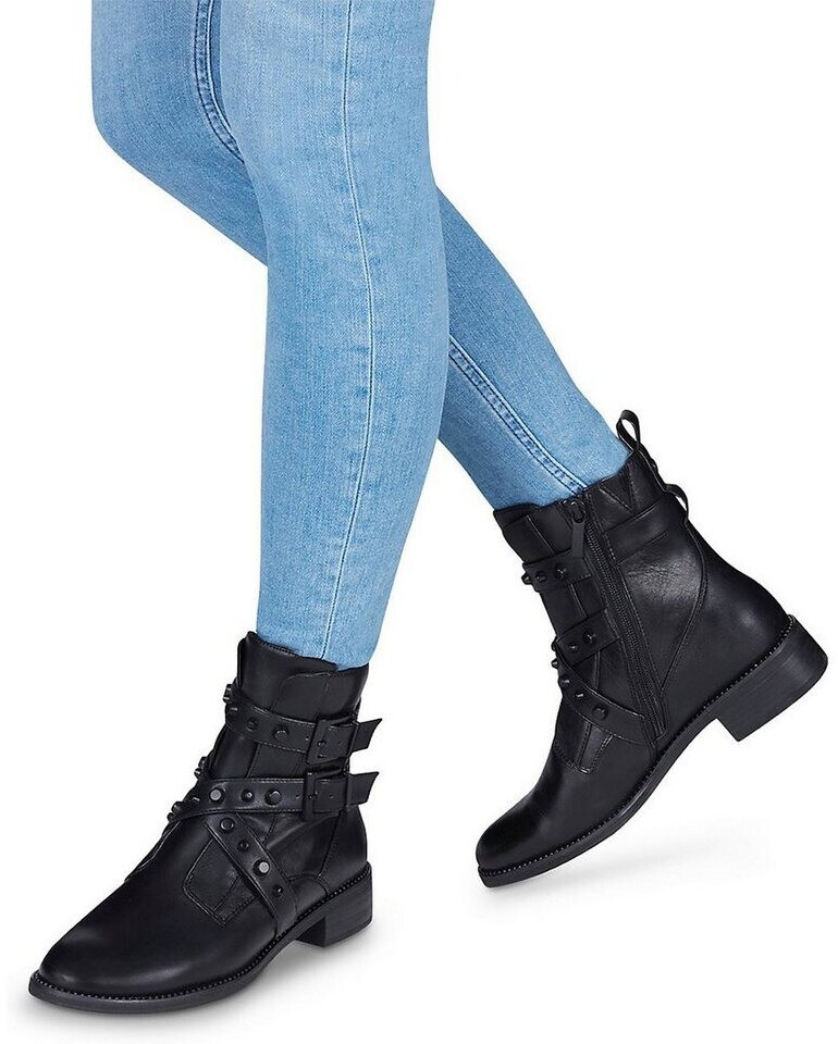 Tamaris Damenstiefel Tamaris Stiefelette Blau Leder Tamaris