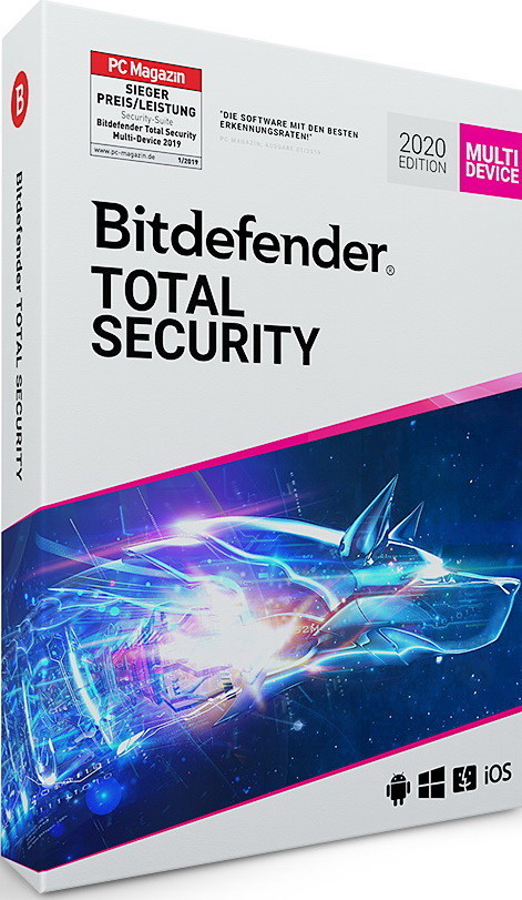 Photos - Software BitDefender Total Security  (2 Years) (10 Devices)
