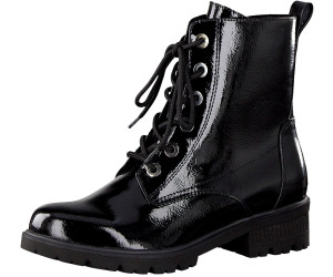 tamaris glanzlack stiefelette schwarz tamaris glanzlack stiefelette schwarz