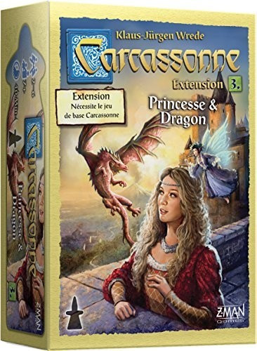 Carcassonne - Ext. 3 - Princesse et Dragon