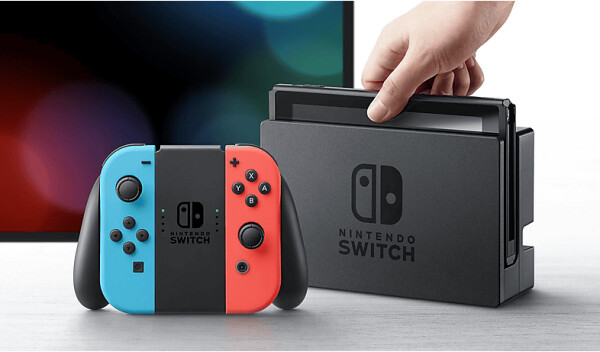 Nintendo Switch neon-rot/neon-blau (neue Edition), Bild 2