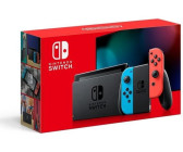 Nintendo Switch Black (Longer Battery Life) + Joy-Con Neon Red/Neon Blue