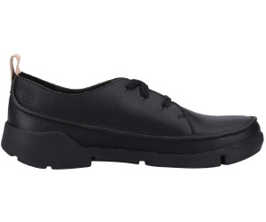 clarks tri clara black leather
