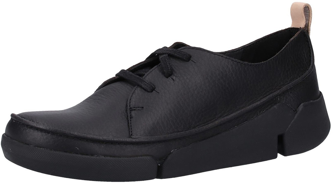 clarks tri clara black leather