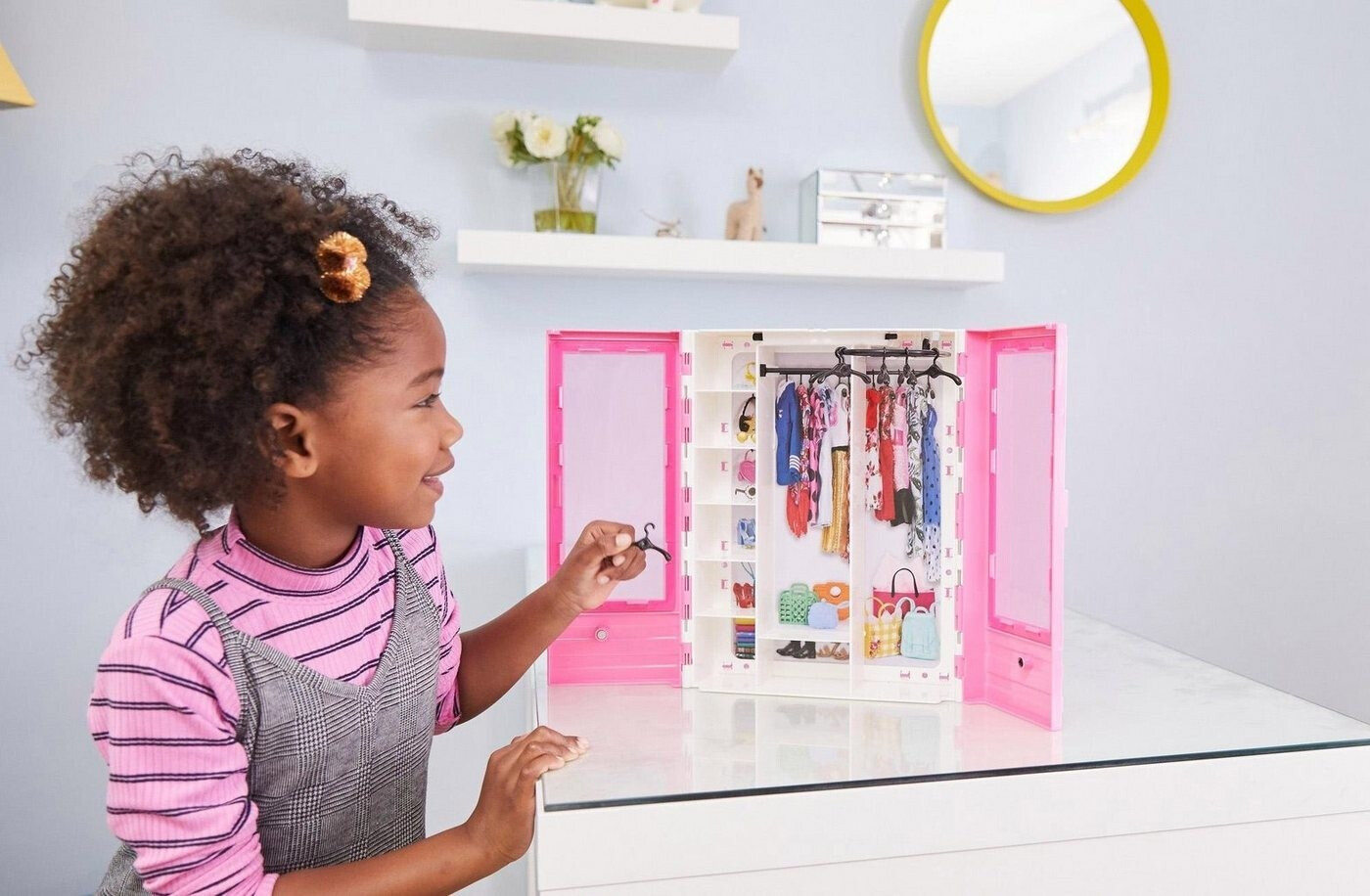 Barbie fashionistas kleiderschrank on sale