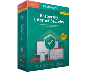 Kaspersky Internet Security 2020 Upgrade 5 Gerate 1 Jahr Box Ab 23 90 Februar 2021 Preise Preisvergleich Bei Idealo De