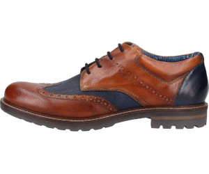 Bugatti Schuhe blau Nubuk Leder Warmfutter komfort Lederfußbett Herren